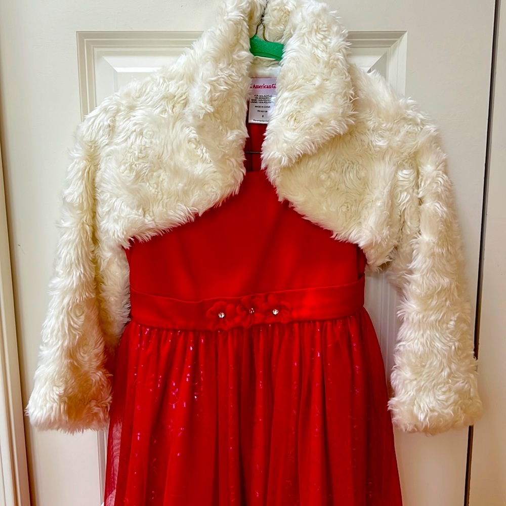AMERICAN GIRL 2 PIECES DRESS- LIKE NEW